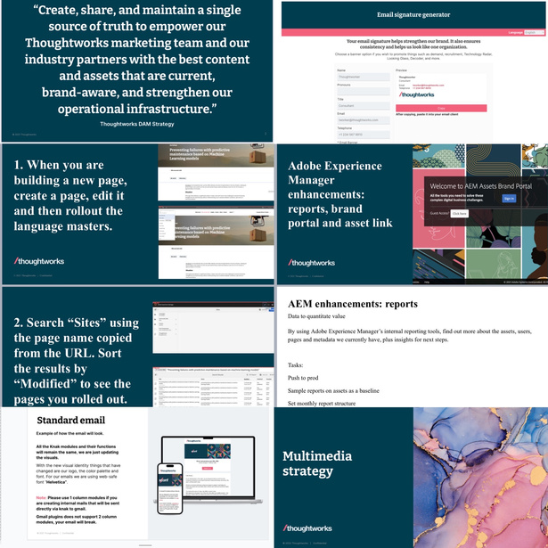 example of work: Thoughtworks